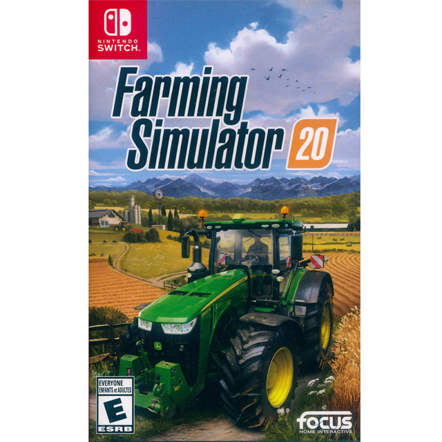 NS Switch《 模擬農場 20 (百萬農青大作戰 20) Farming Simulator 20》中英文美版