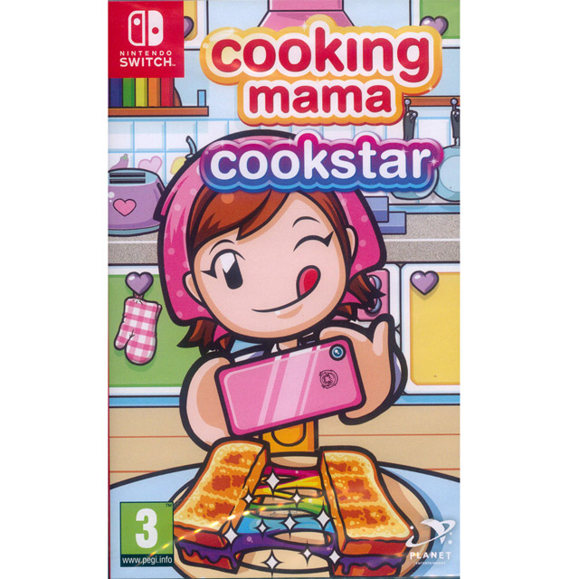 NS Switch《妙廚老媽 廚藝之星 Cooking Mama Cookstar》英文歐版