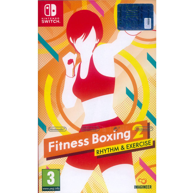 NS Switch《健身拳擊 2：節奏運動 (減重拳擊2) Fitness Boxing 2: Rhythm &》中英日文歐版