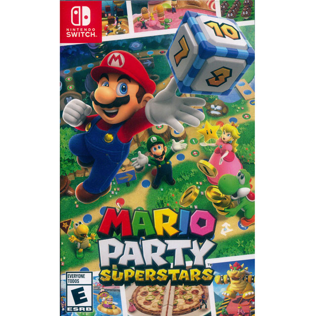 NS Switch《瑪利歐派對 超級巨星 Mario Party Superstars》中英日文美版
