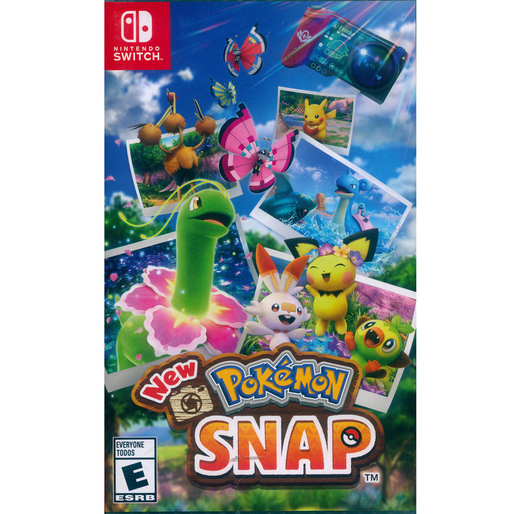 NS Switch《 New 寶可夢隨樂拍 New Pokemon Snap》中英日文美版