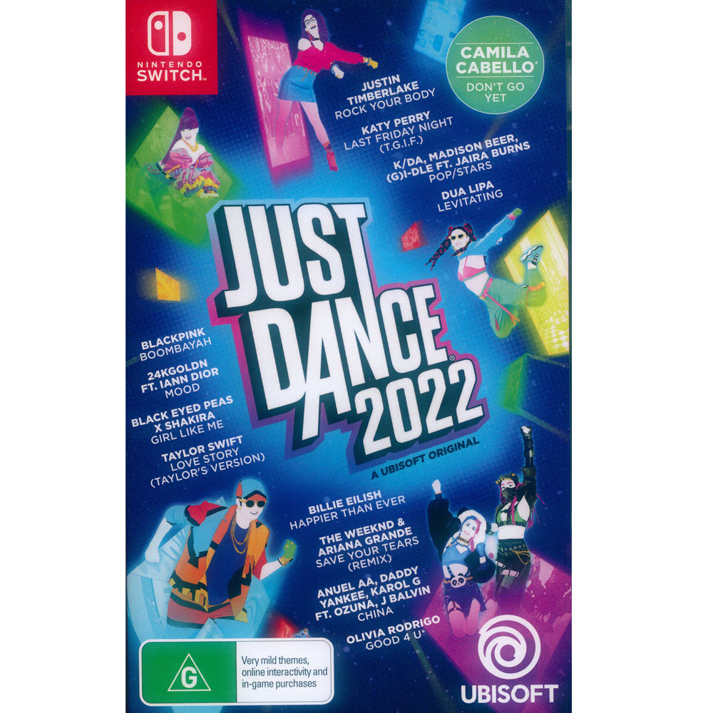 NS Switch《舞力全開 2022 Just Dance 2022》中文歐版