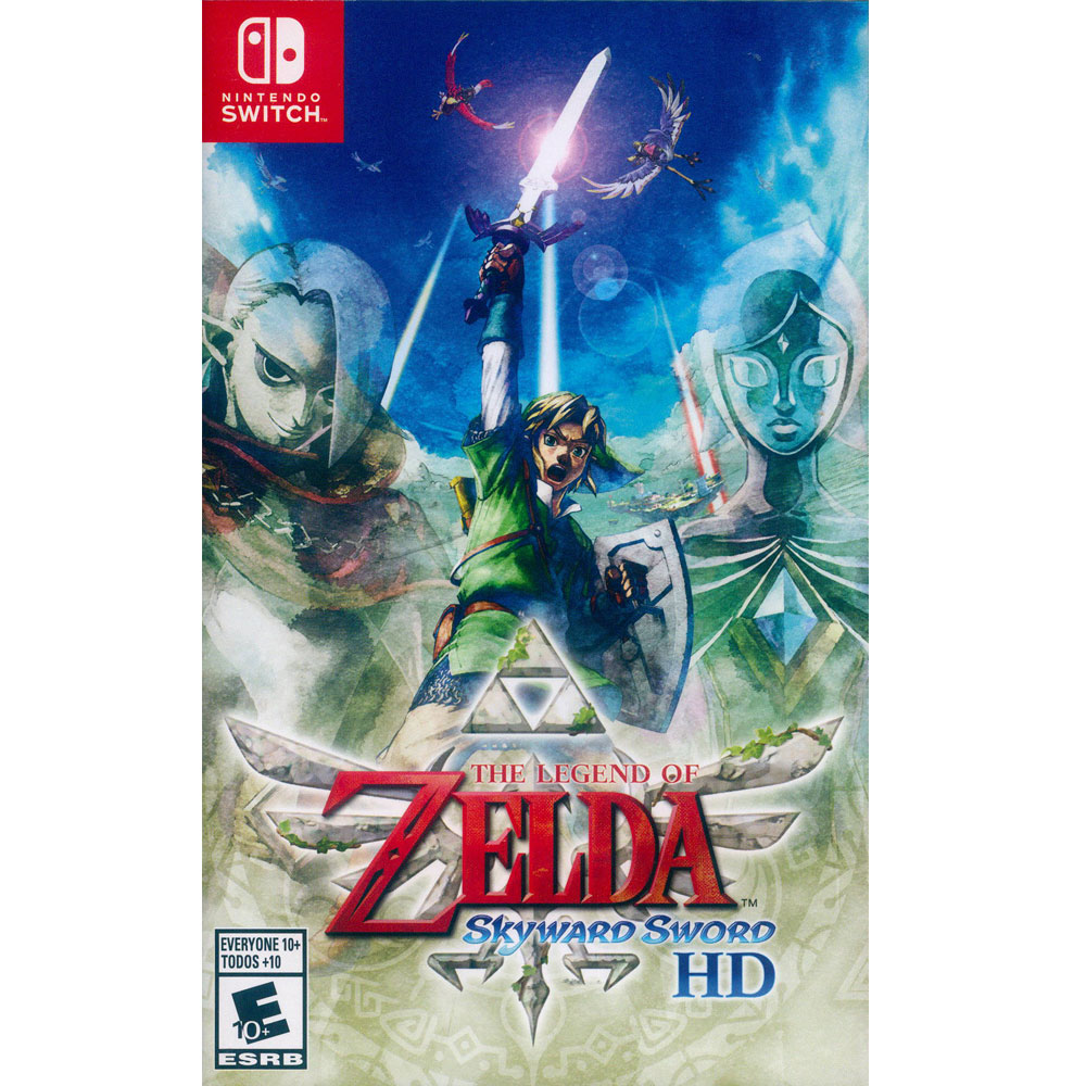 NS Switch《薩爾達傳說 禦天之劍 HD The Legend of Zelda: Skyward Sword》中英日文美版