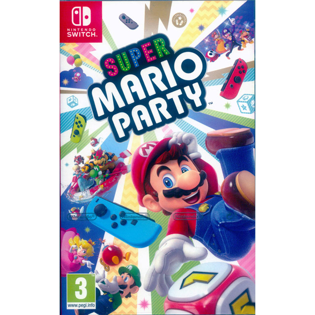 NS Switch《超級瑪利歐派對 Super Mario Party》中英日文歐版