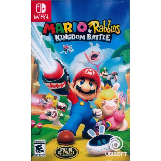 Nintendo Switch《瑪利歐 ＋ 瘋狂兔子 王國之戰 Mario + Rabbids Kingdom Battle》中英文美版