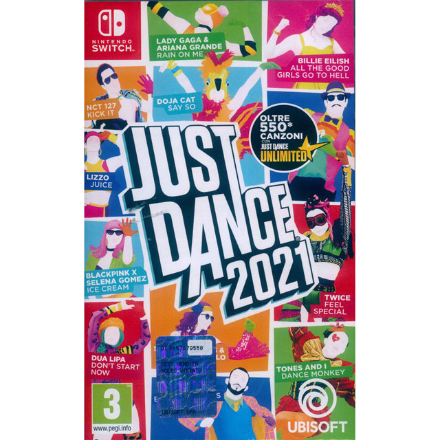 NS Switch《 舞力全開 2021 Just Dance 2021 》中英文歐版
