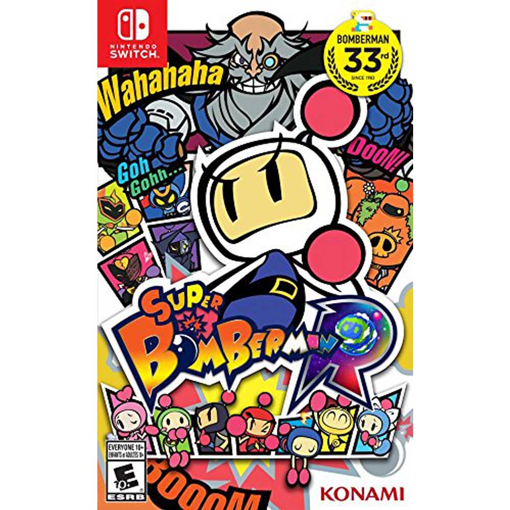 Nintendo Switch《超級轟炸超人 R Super Bomberman R》中英日文美版