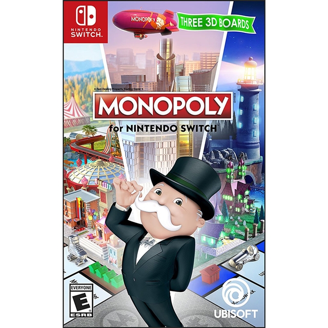 Nintendo Switch《地產大亨 Monopoly》英日文美版