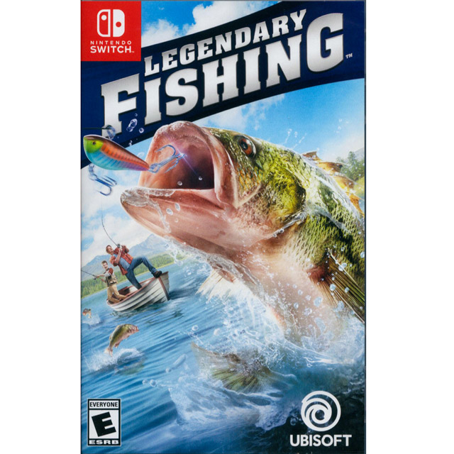 NS Switch《傳奇小釣手 傳奇釣魚 Legendary Fishing》中英日文美版