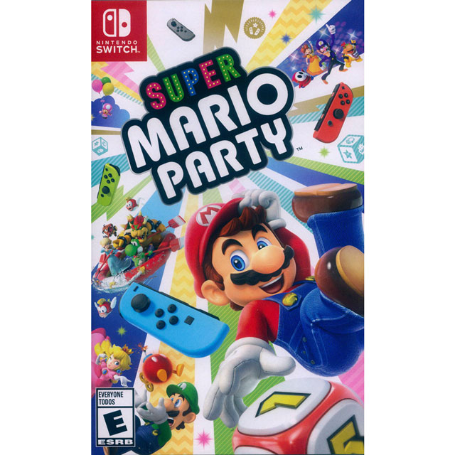 NS Switch《超級瑪利歐派對 Super Mario Party》中英日文美版