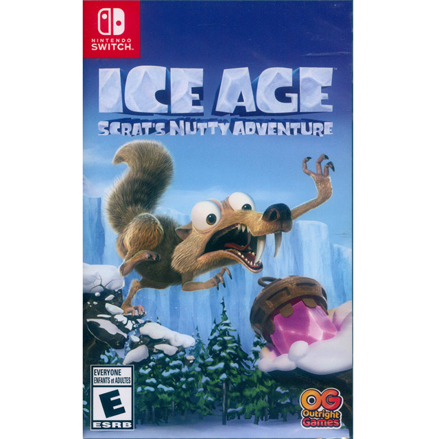 NS Switch《冰原歷險記：鼠奎特的堅果冒險 ICE AGE: Scrats Nutty Adventure》中英日文美版