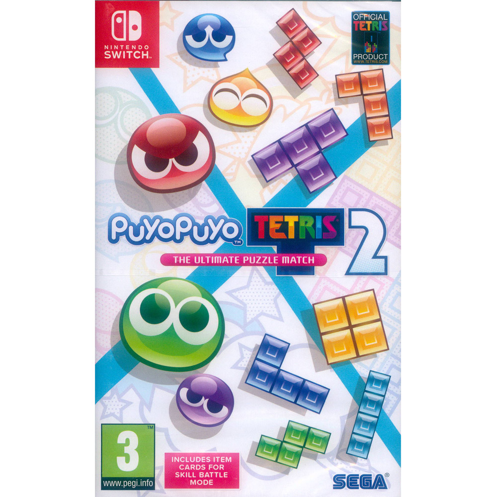 NS Switch《魔法氣泡特趣思俄羅斯方塊 2 Puyo Puyo Tetris 2》英文歐版