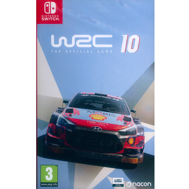 NS Switch《世界越野冠軍賽 10 WRC 10 - The Official Game》中英文歐版