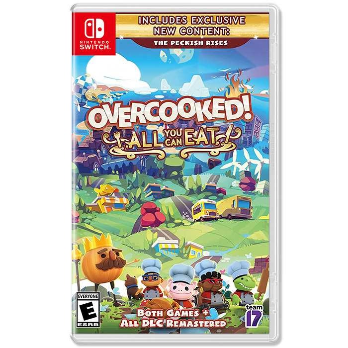 NS Switch《胡鬧廚房 全都好吃》國際中文版 (支援中文) 煮過頭 Overcooked all you can eat