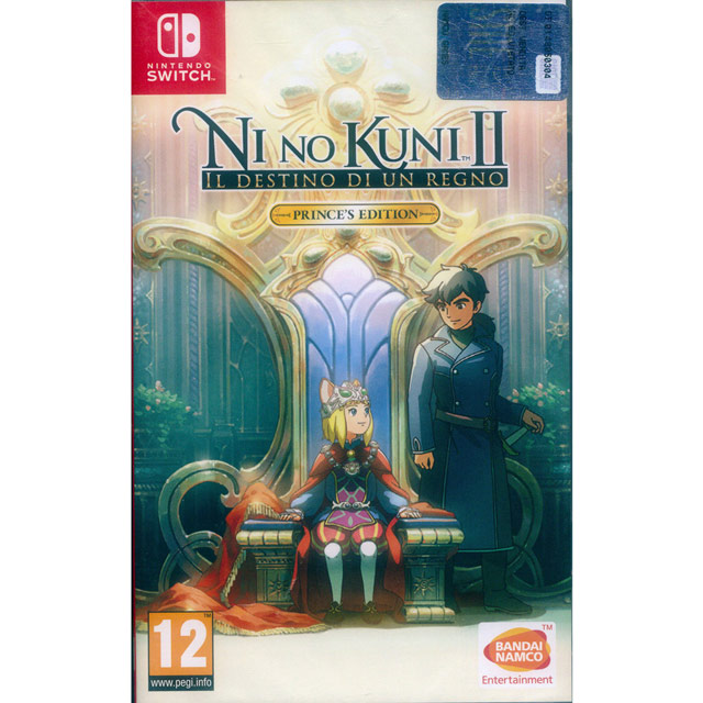 NS Switch《二之國 2 王國再臨 王子版 Ni no Kuni II: Revenant Kingdom 》英文歐版