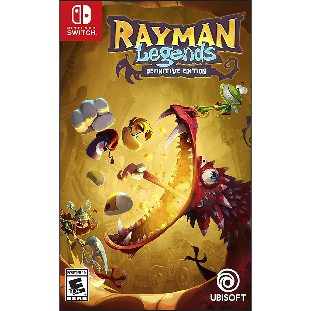 NS Switch《雷射超人：傳奇 決定版 Rayman Legends Definitive Edition》英文美版