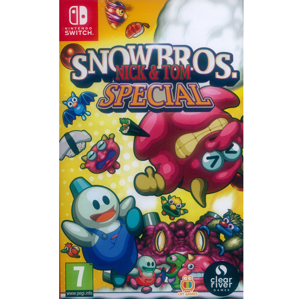 NS Switch《雪人兄弟 特別版 Snow Bros. Nick & Tom Special 》中英日文歐版