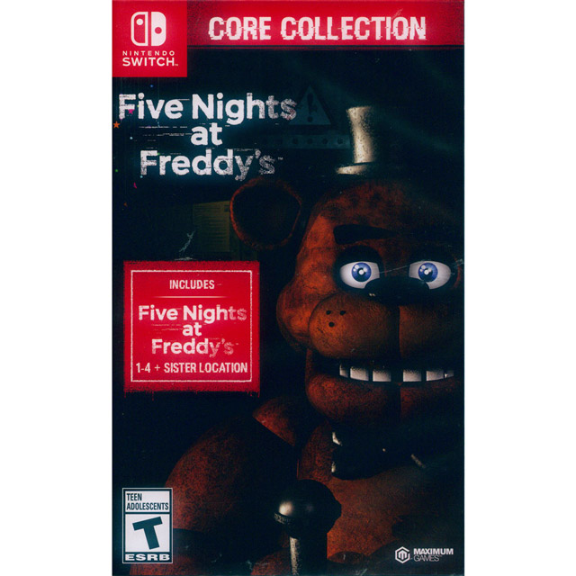 NS Switch《佛雷迪的五夜驚魂：核心合輯 Five Nights at Freddys Core Collection》英文美版