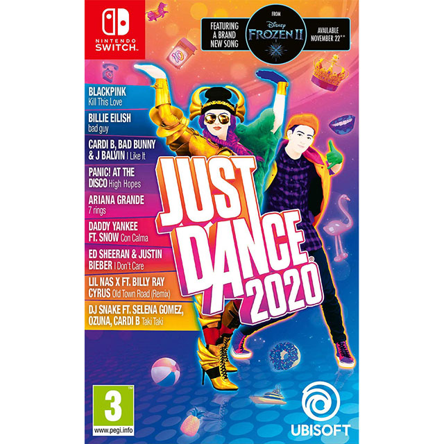 NS Switch《 舞力全開 2020 Just Dance 2020 》中英文歐版
