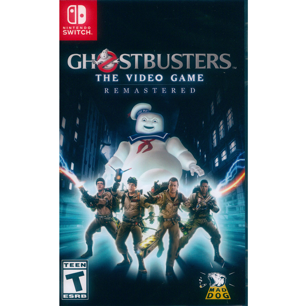 NS Switch《魔鬼剋星 重製版 Ghostbusters Remastered》中英日文美版 捉鬼敢死隊