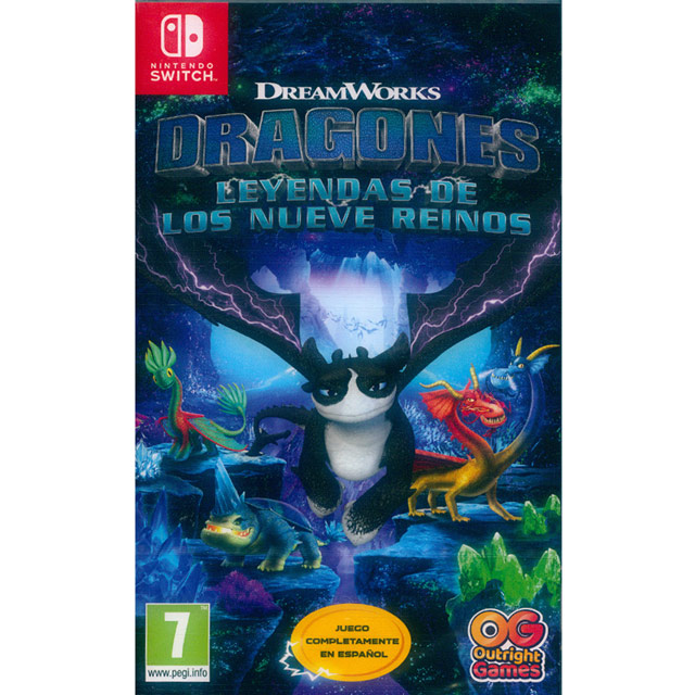 NS Switch《馴龍高手：龍國九境 DreamWorks Dragons Legends of The Nine Realm》中英日文歐版