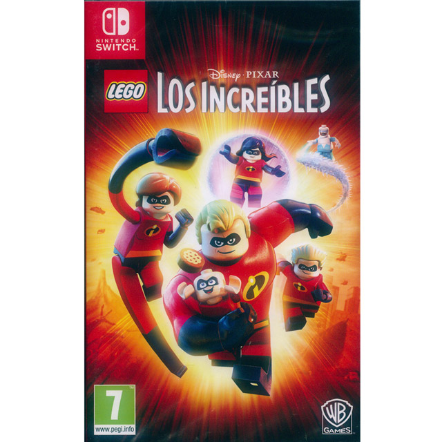 NS Switch《樂高超人特攻隊 LEGO The Incredibles》中英文歐版