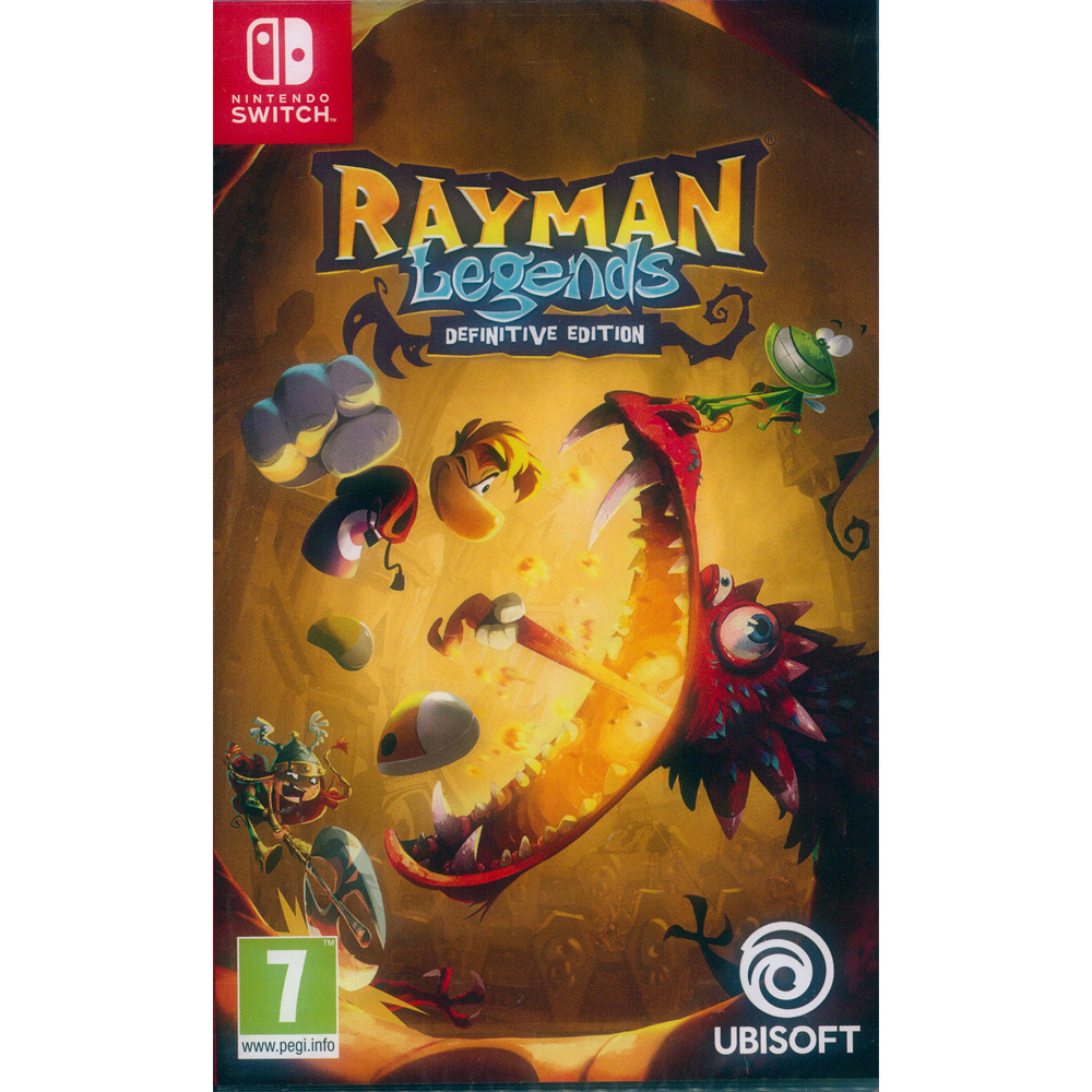 NS Switch《雷射超人：傳奇 決定版 Rayman Legends Definitive Edition》英文歐版