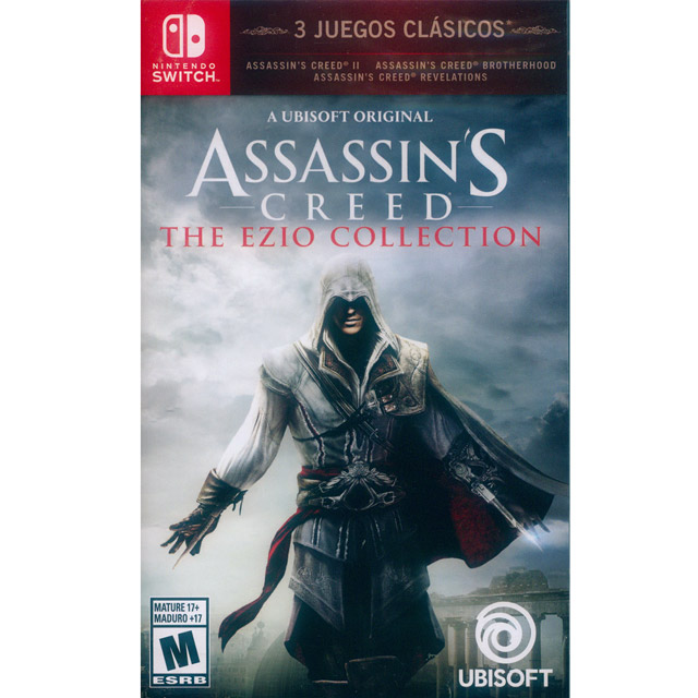 NS Switch《刺客教條 埃齊歐合輯 Assassins Creed The Ezio Collection》中英文美版