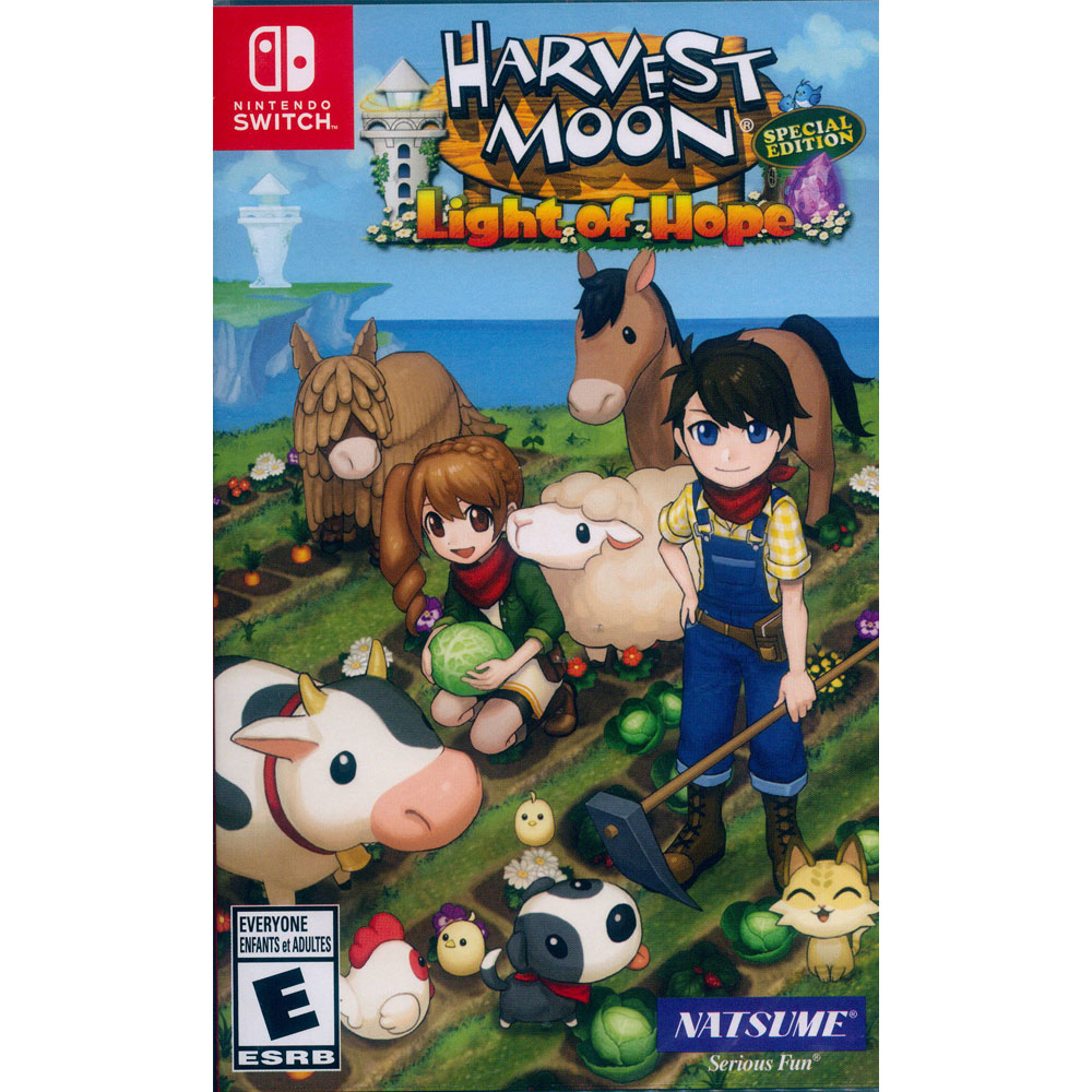 NS Switch《豐收之月：希望之光 特別版 Harvest Moon: Light of Hope》英文美版