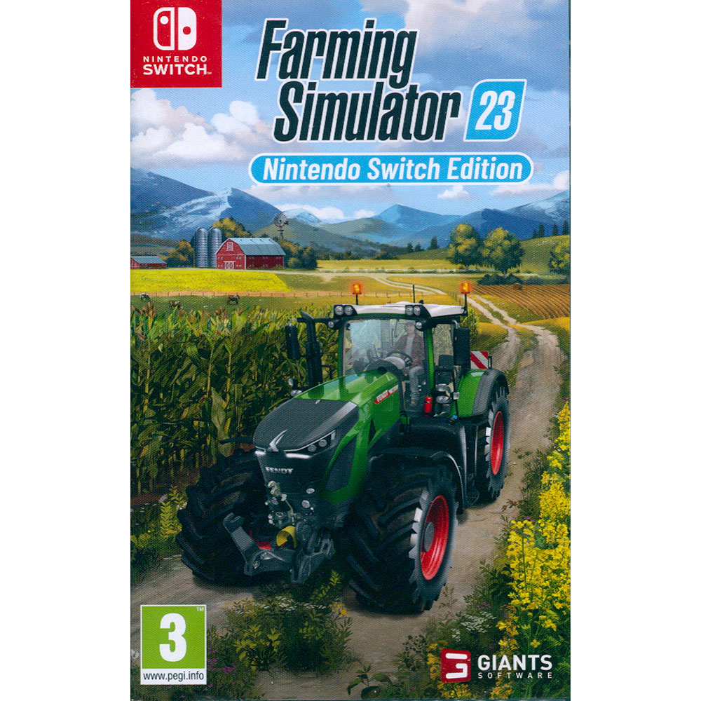 NS Switch《模擬農場 23 Farming Simulator 23》中英日文歐版