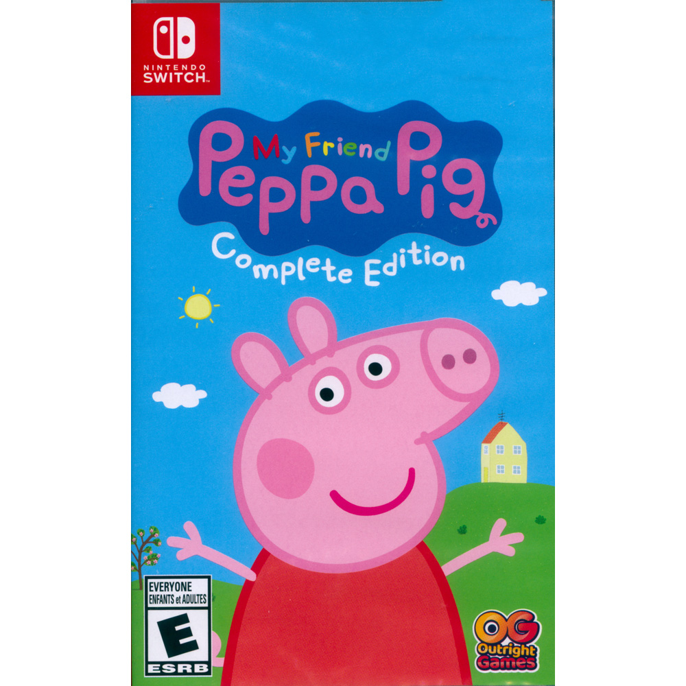 NS Switch《我的朋友 佩佩豬 完整版 My Friend Peppa Pig Complete Edition》中英日文美版