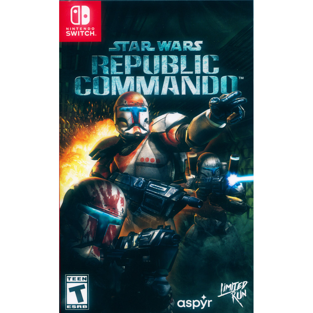 NS Switch《星際大戰 共和突擊隊 Star Wars Republic Commando》中英日文美版
