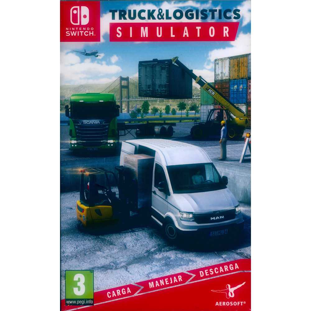 NS Switch《模擬卡車和物流 卡車物流模擬器 Truck & Logistics Simulator》中英日文歐版