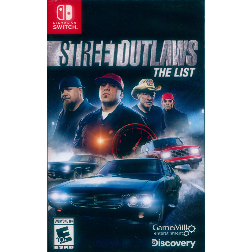 NS Switch《街頭飆車族 名單 Street Outlaws: The List》英文美版