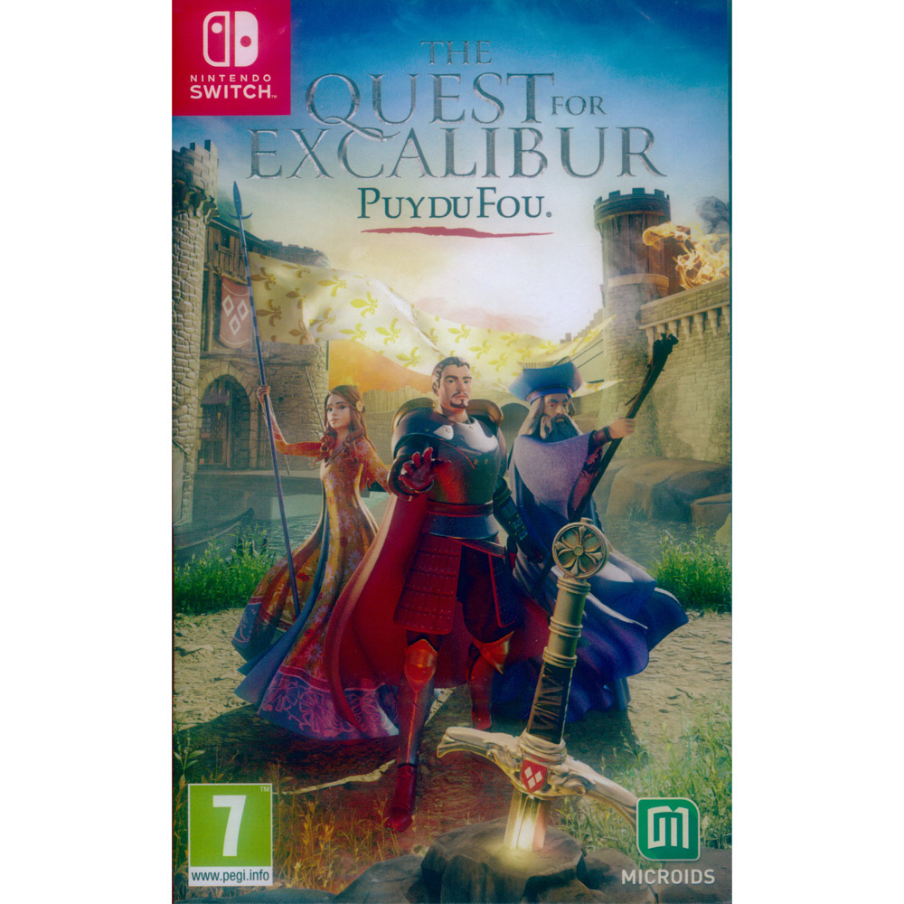 NS Switch《聖劍任務:狂人國 The Quest For Excalibur: Puy Du Fou》英文歐版