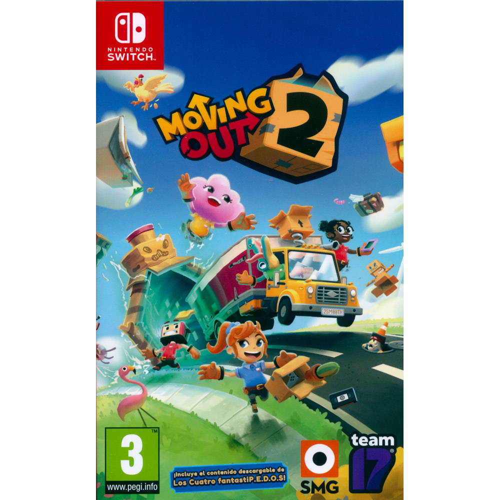 NS Switch《胡鬧搬家 2 Moving Out 2》中英日文歐版