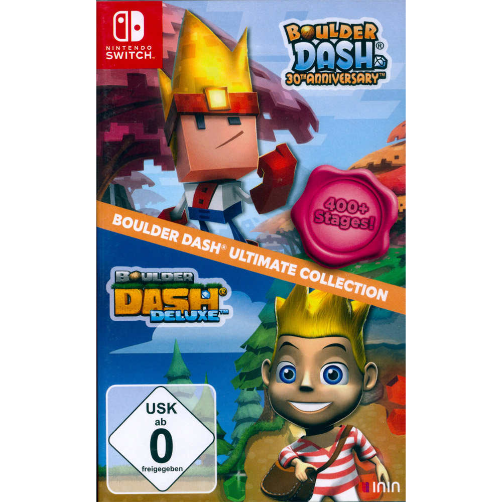 NS Switch《巨石冒險：終極版 Boulder Dash Ultimate Collection》中英日文歐版