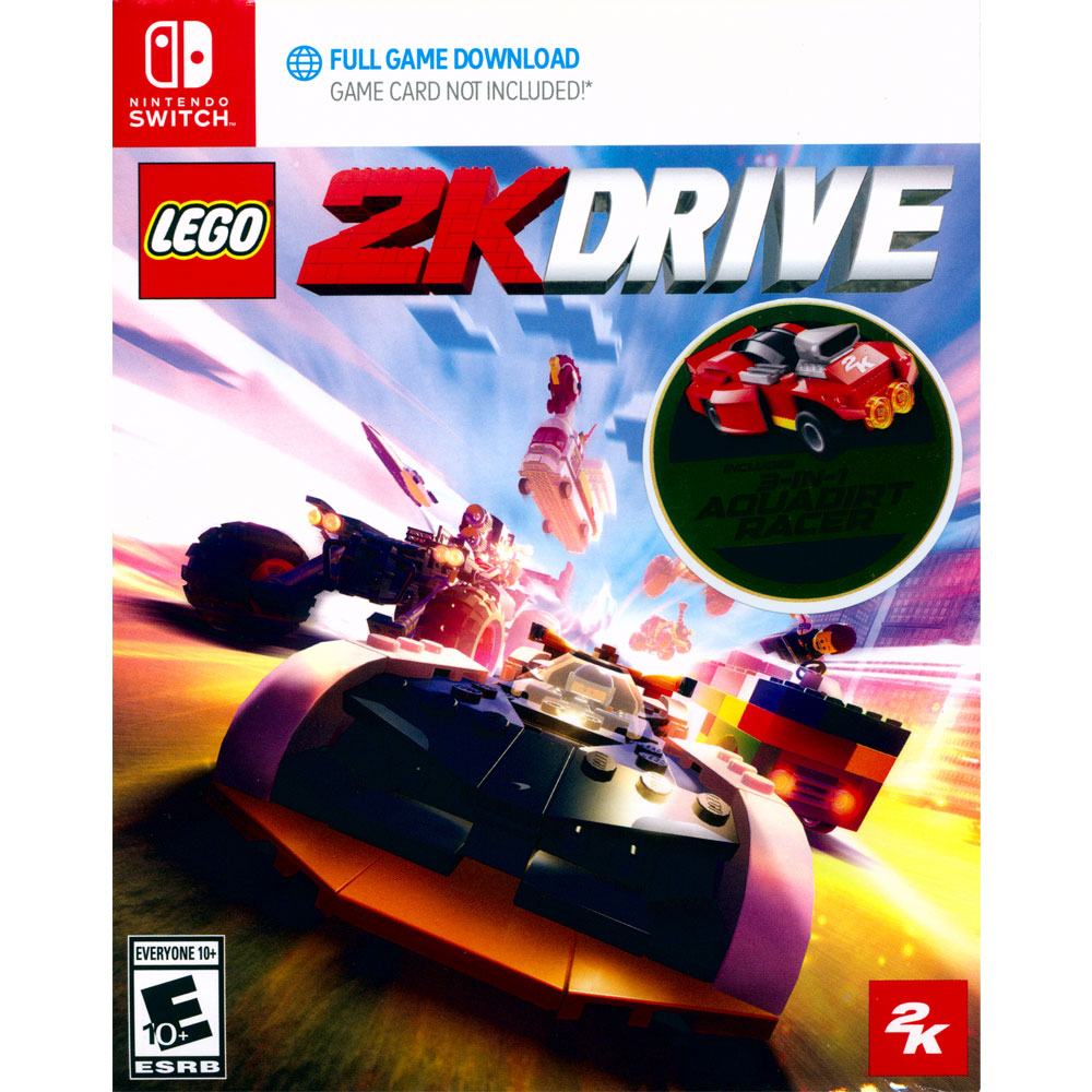 NS Switch《樂高2K 飆風賽車 LEGO 2K DRIVE》中英文美版 盒裝序號