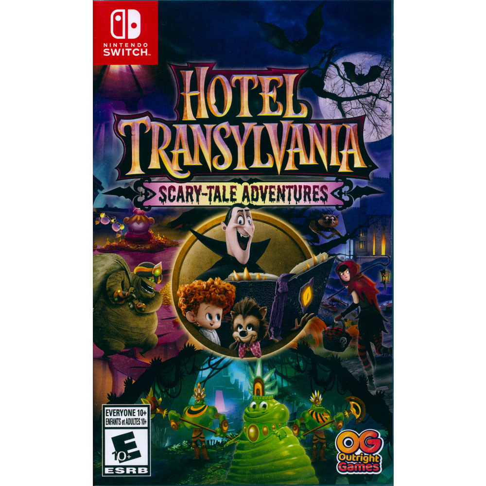 NS Switch《尖叫旅社：恐怖故事冒險 Hotel Transylvania Scary Tale Adventure》中英文美版