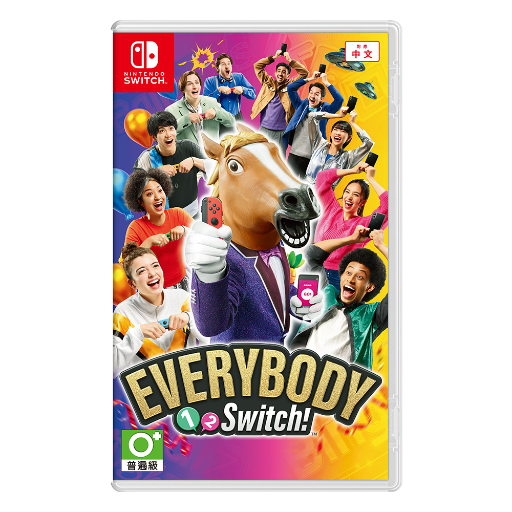 【Nintendo 任天堂】Switch Everybody 1-2-Switch! 中文版