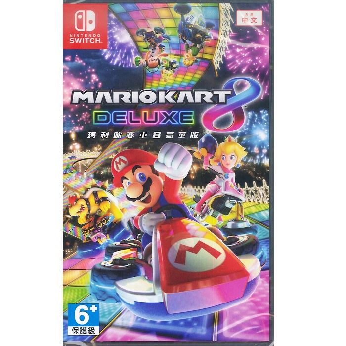 Nintendo Switch 瑪利歐賽車 8 豪華版 中文版