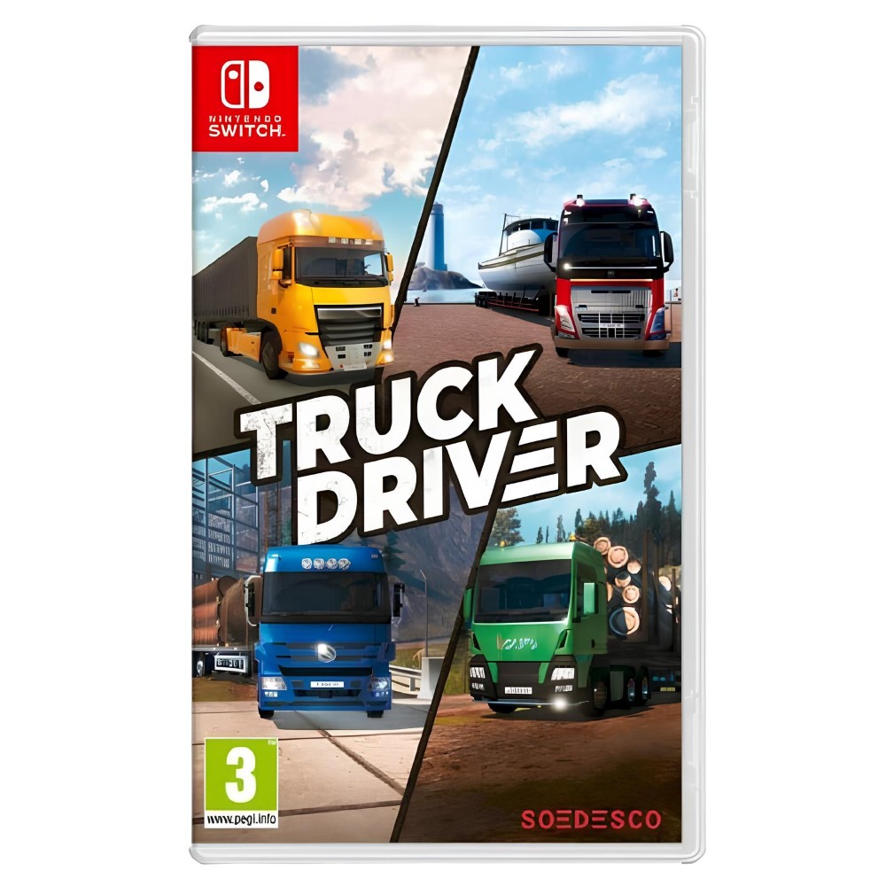 【Nintendo 任天堂】Switch 卡車司機 模擬卡車 Truck Driver 國際版支援中文