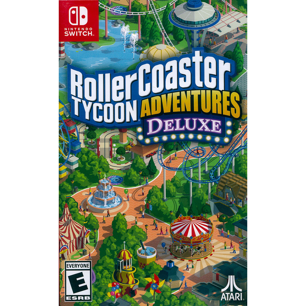 NS Switch《模擬樂園：冒險 豪華版 RollerCoaster Tycoon Deluxe》英文美版