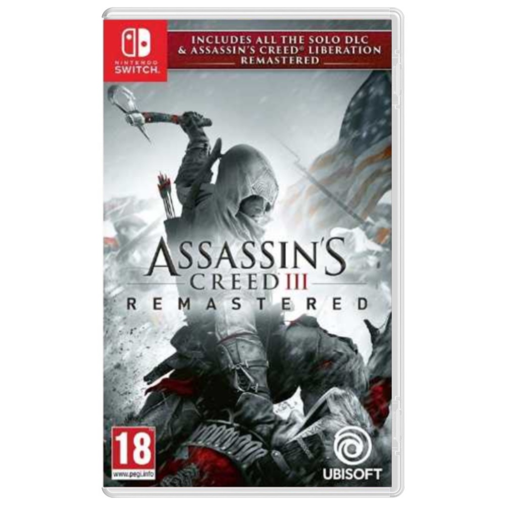 【Nintendo 任天堂】Switch NS 刺客教條 III 中文重製版 Assassins Creed 3 Remastered