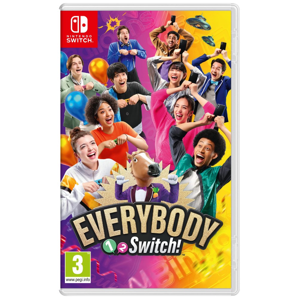 【Nintendo 任天堂】Switch Everybody 1-2-Switch! 國際版支援中文