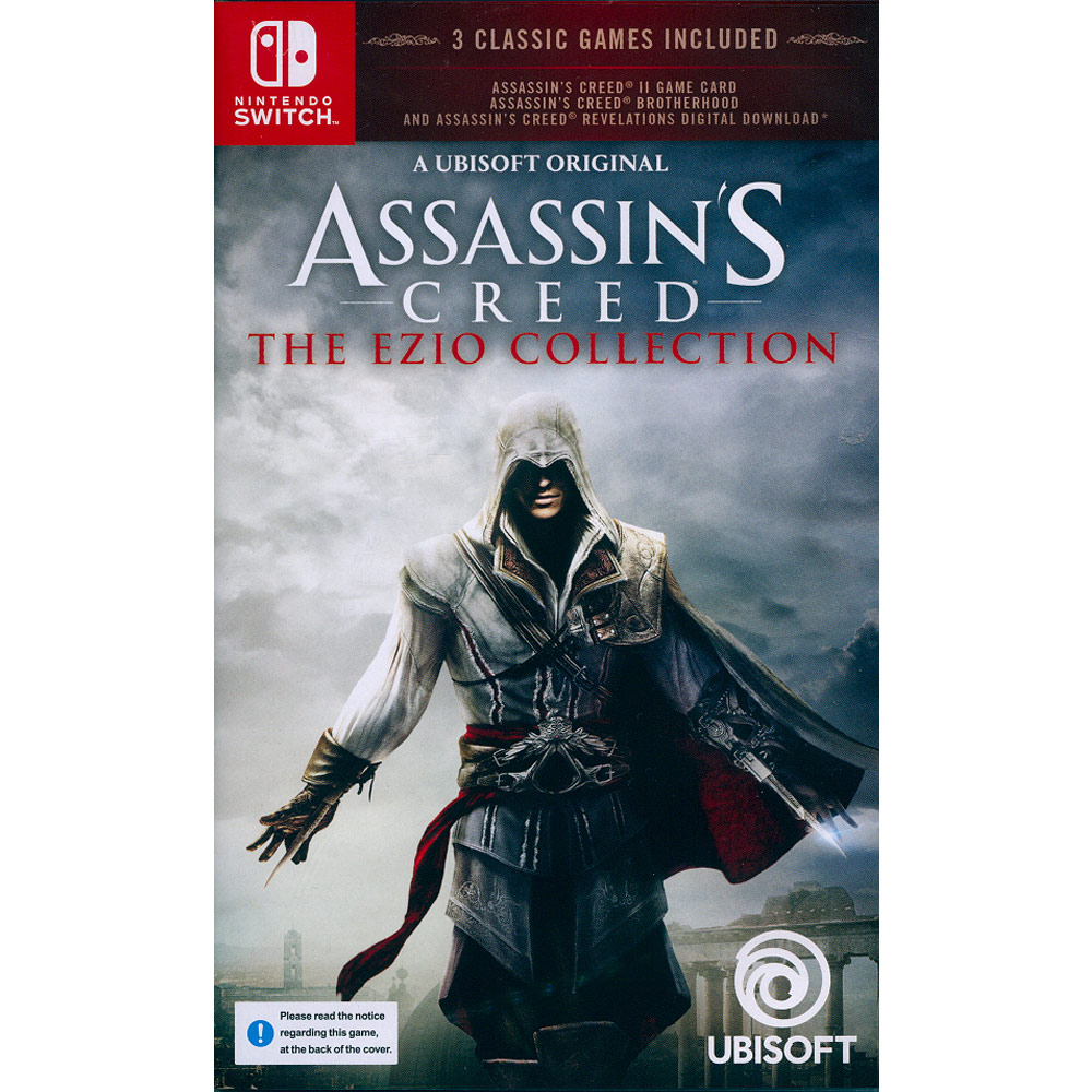 NS Switch《 刺客教條 埃齊歐合輯 Assassins Creed The Ezio Collection》中英文亞版