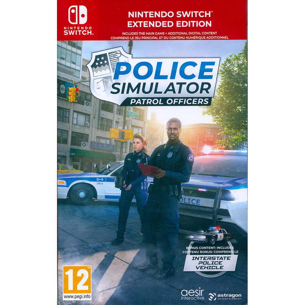 NS Switch《警察模擬器：巡警 擴充版 Police Simulator: Patrol Officers》中英日文歐版