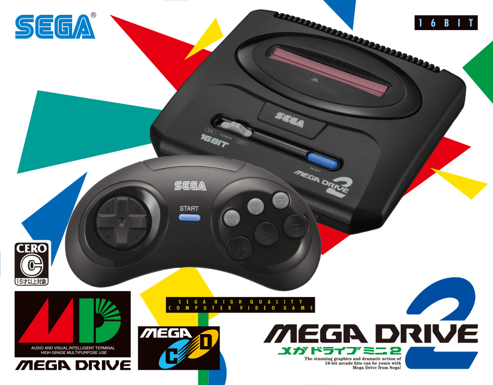 【双紅】SEGA 日本原裝進口 Mega Drive mini 2
