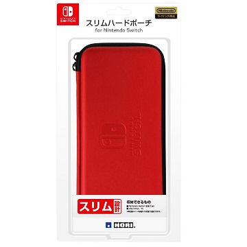 Nintendo Switch 原廠 硬殼包 紅色 HORI NSW-009