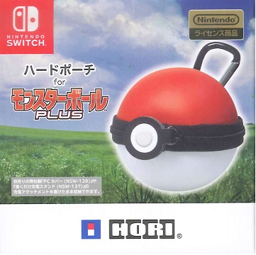 Nintendo Switch 原廠 精靈寶可夢 精靈球 Plus 硬殼包 HORI NSW-143